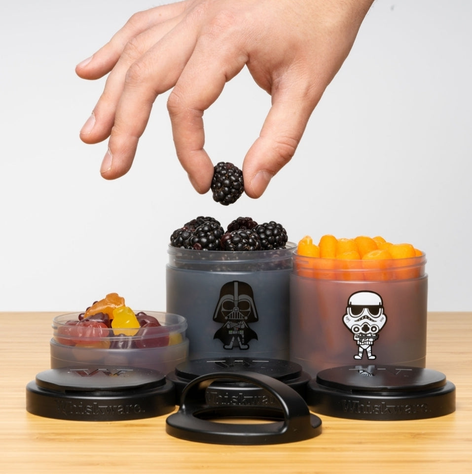 Whiskware Mandalorian Stackable Snack Containers, Mandalorian/The