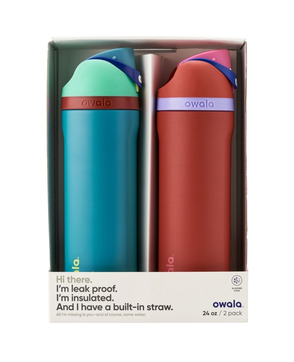 Owala FreeSip 24oz Insulated Stainless Steel Water Bottle