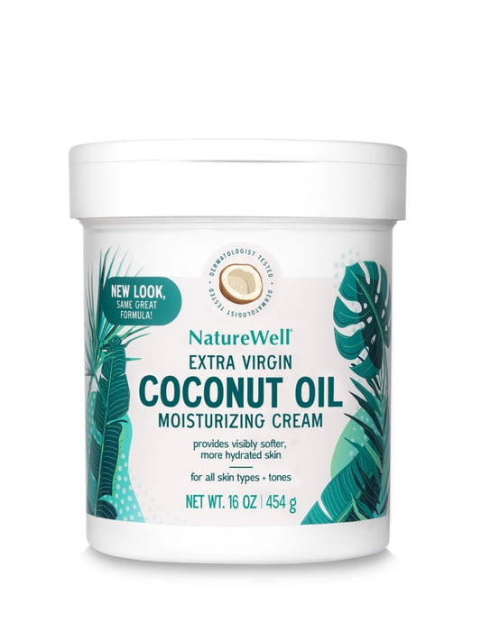 NatureWell Extra Virgin Coconut Oil Moisturizing Cream (16 oz.)