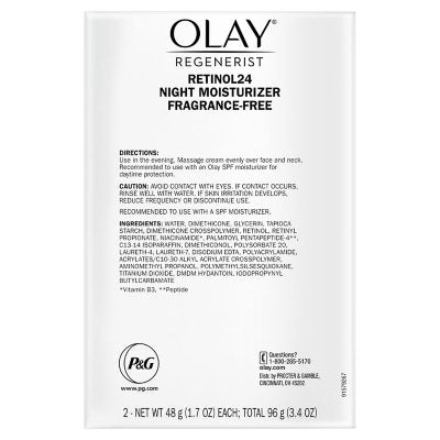 Olay Regenerist Retinol 24 Night Facial Moisturizer (1.7 fl. oz., 2 pk.)