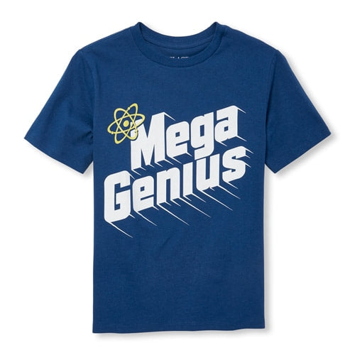 Boy Mega Genius Graphic Tee