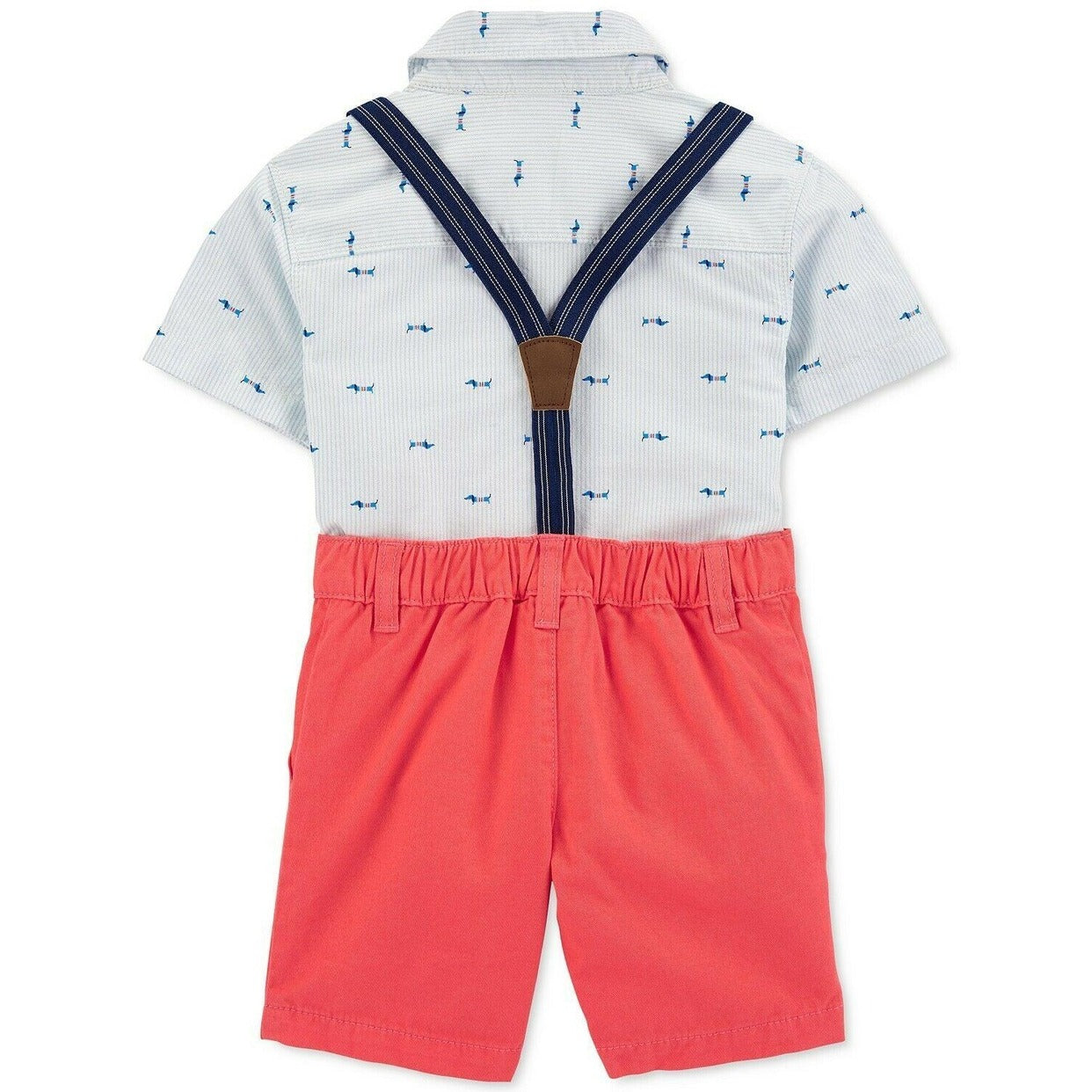 Carters best sale suspenders outfit