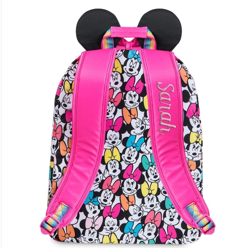 Disney Minnie Mouse Rainbow Backpack