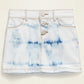 Button-Fly Tie-Dye Jean Skirt for Toddler Girls