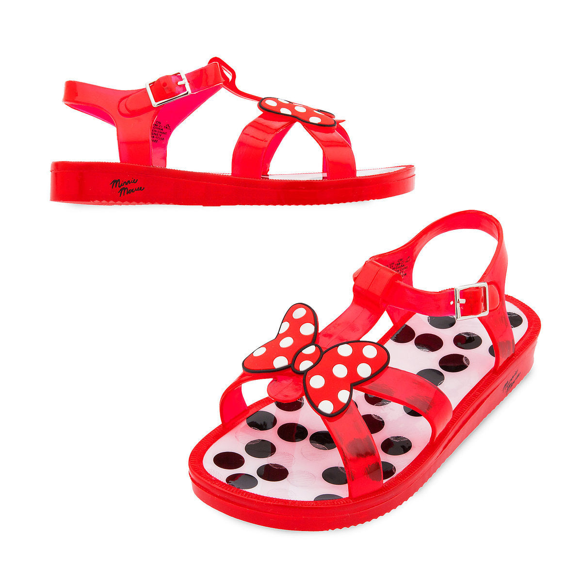 Disney's Minnie Mouse Jelly Sandal for Girls
