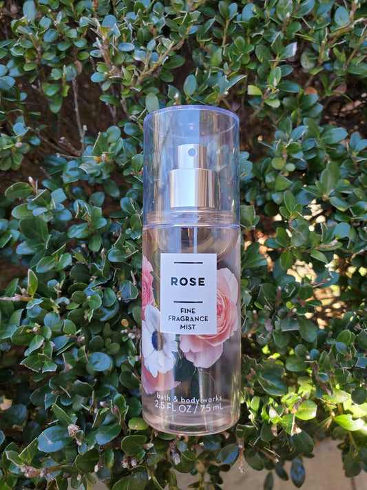 Bath & Body Works Rose Fragrance Mist - 2.5 fl oz Travel Size