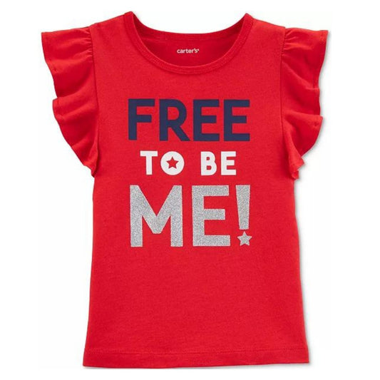 Carter's Toddler Girls Free to Be Me Cotton Top