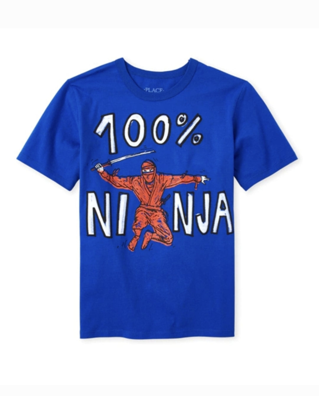 Children's Place 100% Ninja Graphic Tee