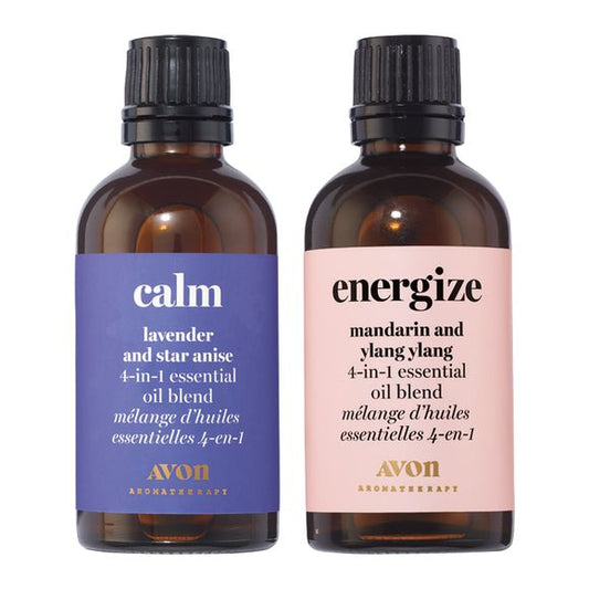 Avon Aromatherapy Minding My Mood 4-in-1 Essential Oil Blends