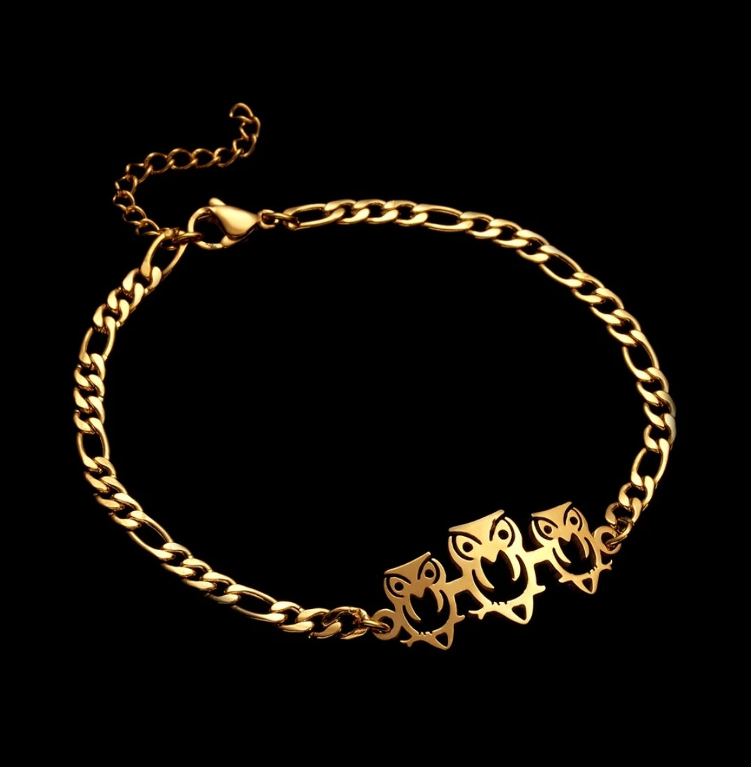 Adjustable Gold Plated Fashion Bracelets