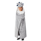 Kids Animal Hooded Throw (Assorted Characters)