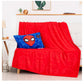 Marvel Spider-Man "I'm with Spidey" Pillow Pocket Throw 2-Pc. Set
