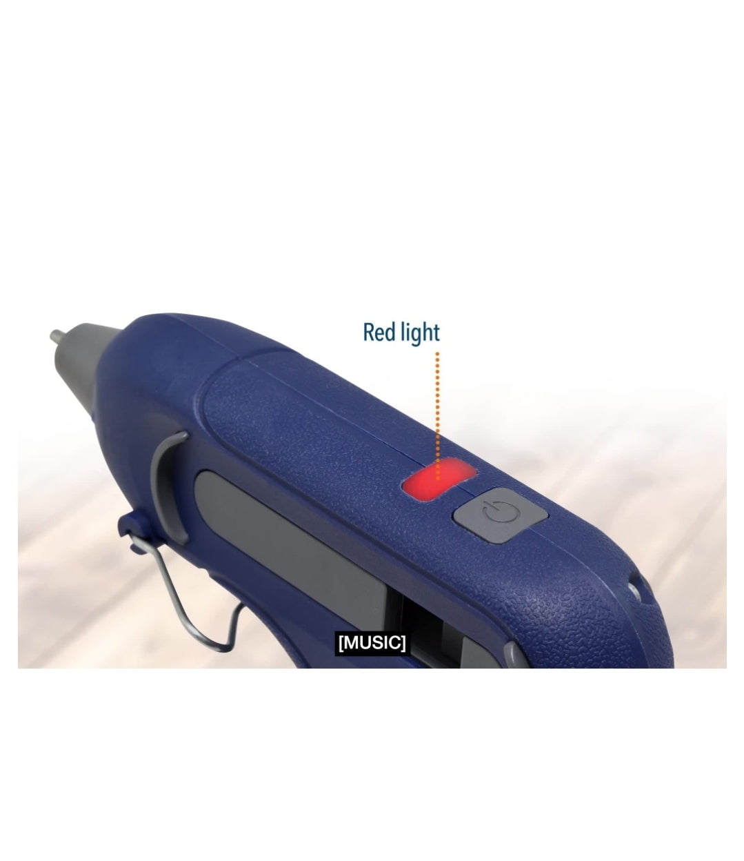 Westcott Cordless Rechargeable Hot Glue Gun Set with 10 glue sticks