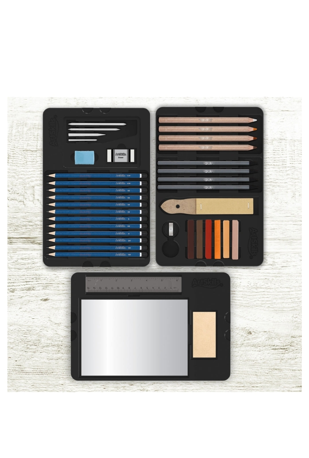Assorted Premium Sketching and Drawing Kit, 39 Pieces – Varieties Hub Co.