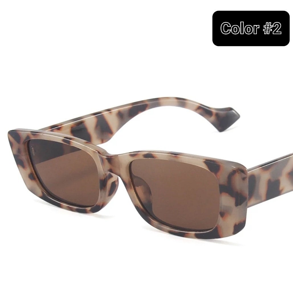 Ladies 90s' Retro Square Shades