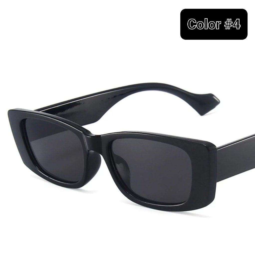 Ladies 90s' Retro Square Shades