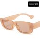 Ladies 90s' Retro Square Shades