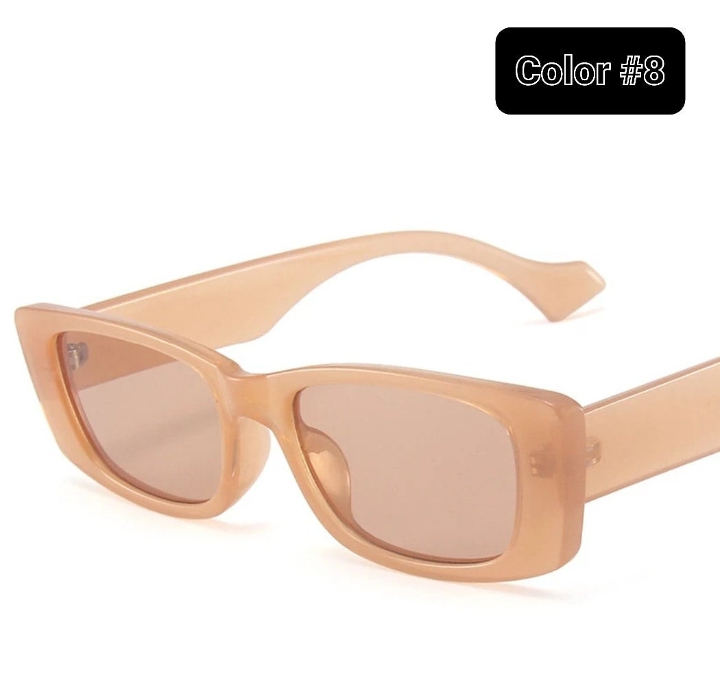 Ladies 90s' Retro Square Shades