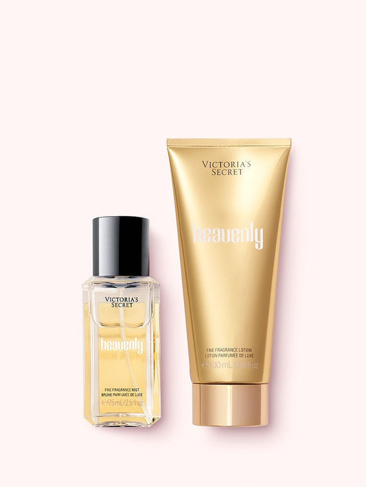 Victoria's Secret Heavenly Fine Fragrance & Lotion Gift/Travel Set