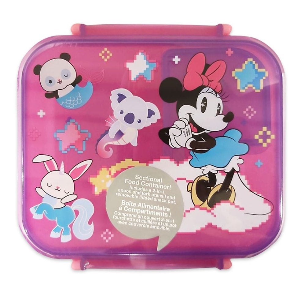 Minnie Mouse Sectional Food Container