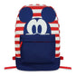 Mickey Mouse Striped Backpack
