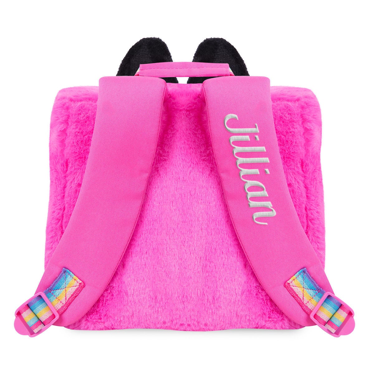 Minnie Mouse Bowtique Fuzzy Backpack