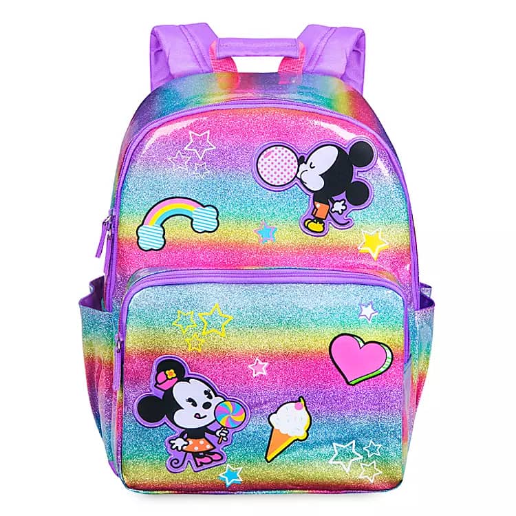 Mickey & Minnie Mouse Rainbow Backpack